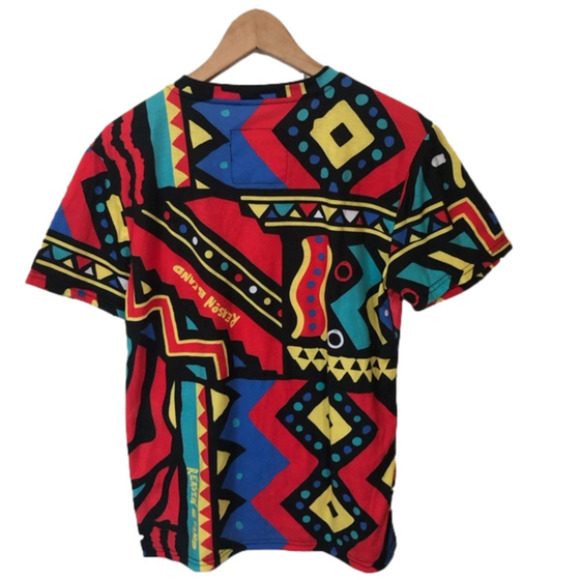 REASON Streetwear Abstract Geometric Graphic Tee Small - Picture 3 of 8